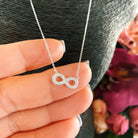 colier argint semnu infinitului