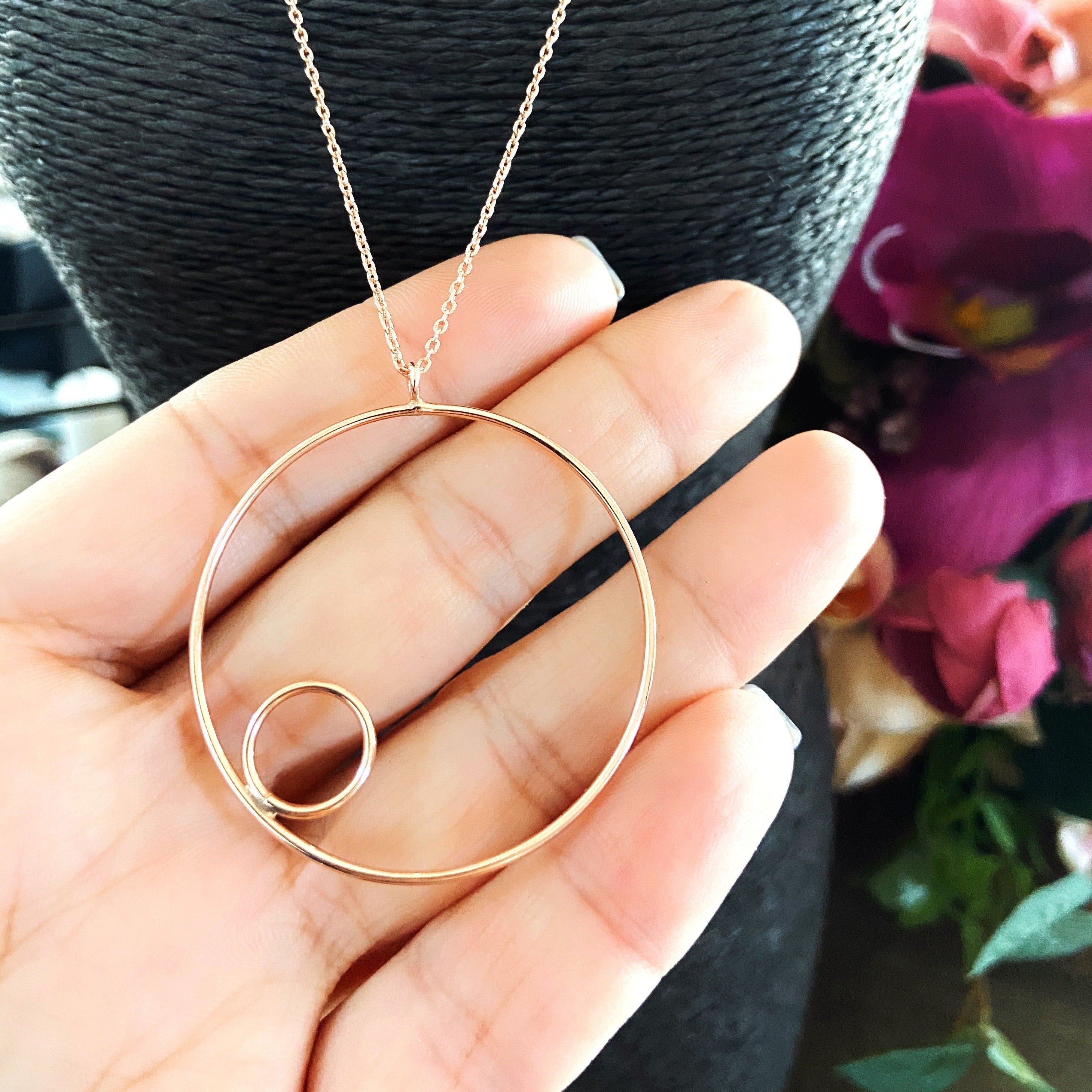 colier rose gold