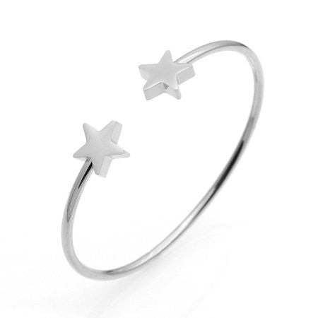 Bratara fixa Think Positive cu stele Bratara Lasardo Gioielli