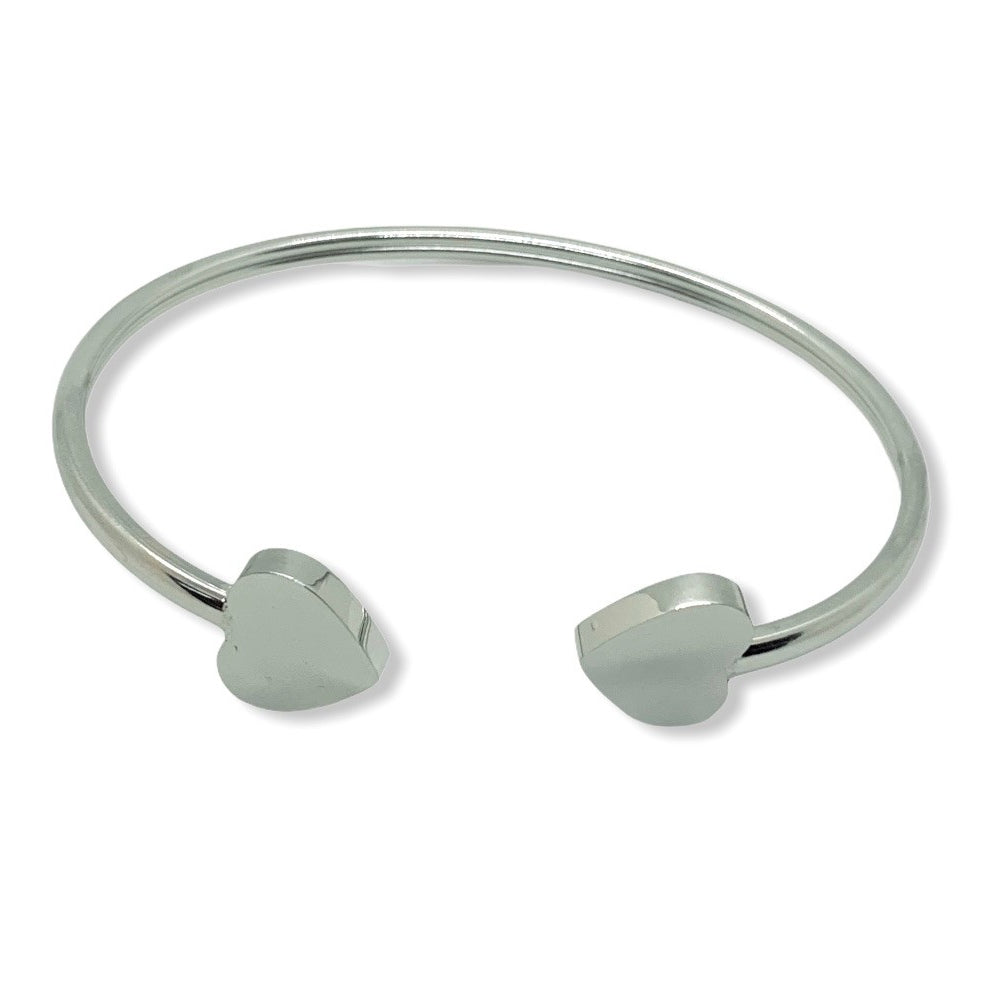 Bratara fixa Think Positive cu inimi Bratara Lasardo Gioielli