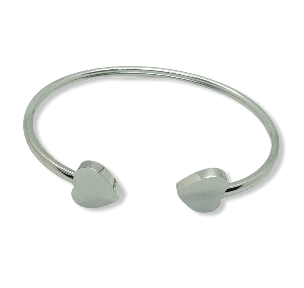 Bratara fixa Think Positive cu inimi Bratara Lasardo Gioielli