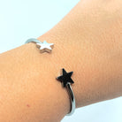 Bratara fixa Think Positive cu stele Bratara Lasardo Gioielli