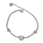 Bratara Tennis Think Positive cu inimi Bratara Lasardo Gioielli