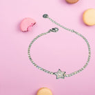 Bratara Tennis Think Positive cu stea Bratara Lasardo Gioielli