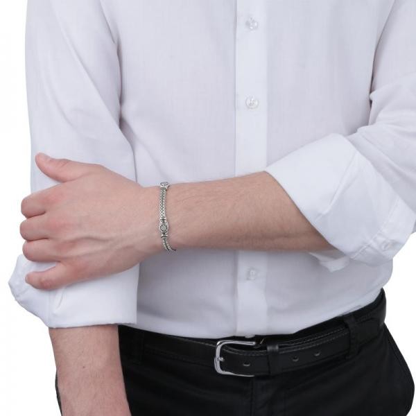 Bratara barbateasca Sector Marine cu 3 timone Bratara Lasardo Gioielli