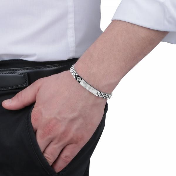 Bratara barbateasca Sector Marine cu timona Bratara Lasardo Gioielli