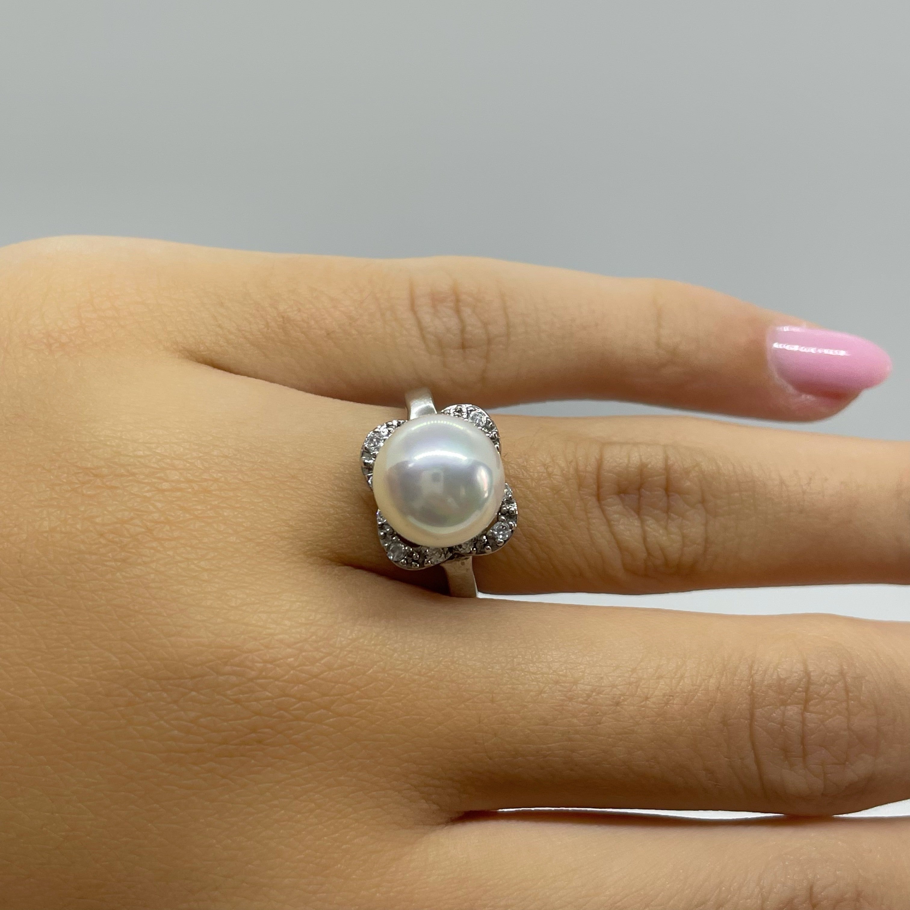 inel cu perla