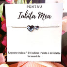 Bratara din argint 925 rodiat cu cristale Swarovski Bratara Lasardo Gioielli