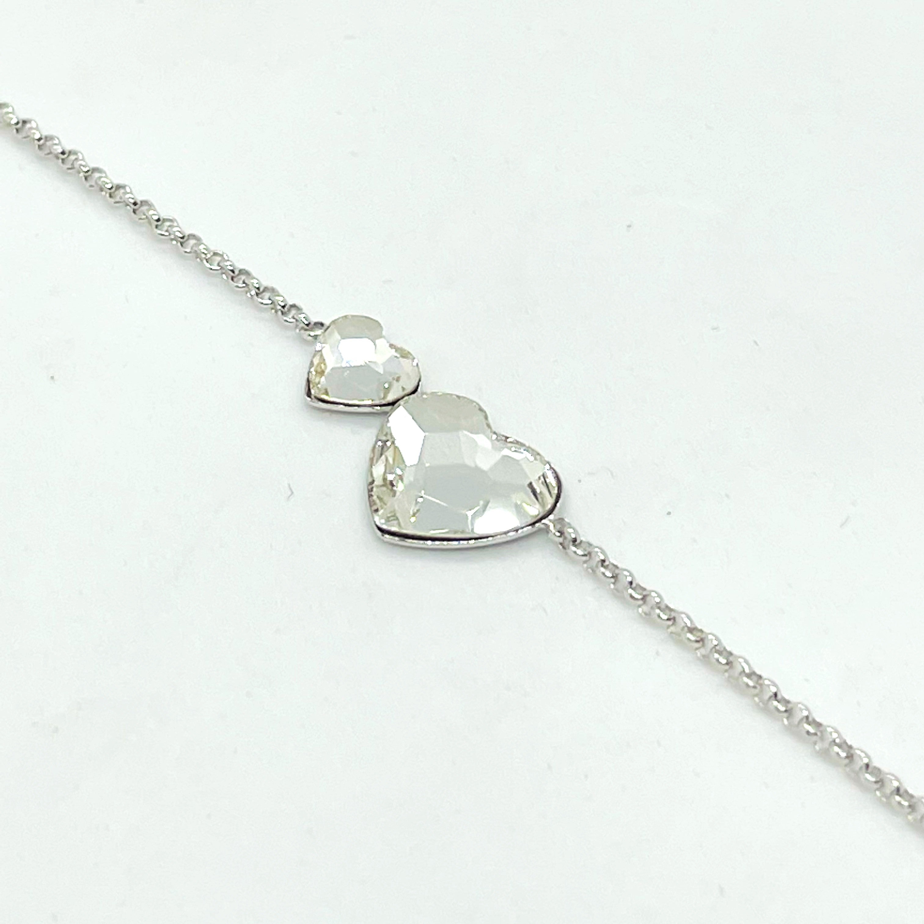 Bratara din argint 925 rodiat cu cristale Swarovski Bratara Lasardo Gioielli