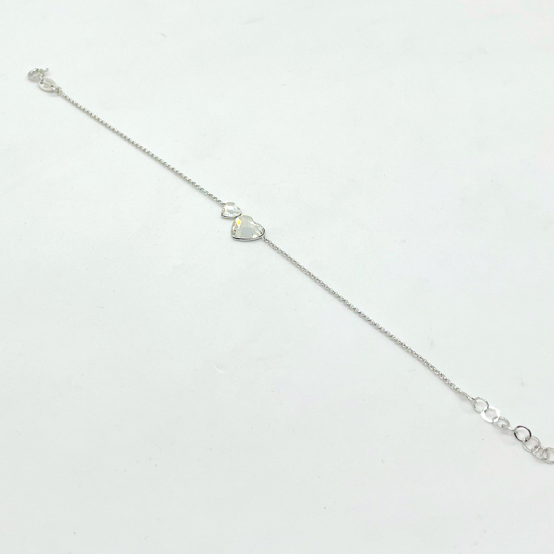Bratara din argint 925 rodiat cu cristale Swarovski Bratara Lasardo Gioielli