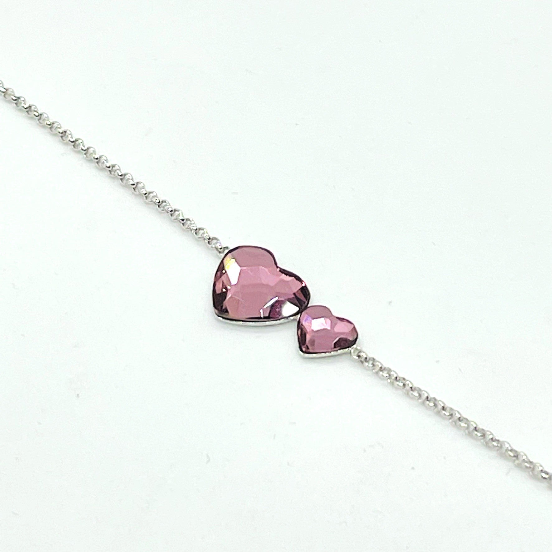 Bratara din argint 925 rodiat cu cristale Swarovski Bratara Lasardo Gioielli