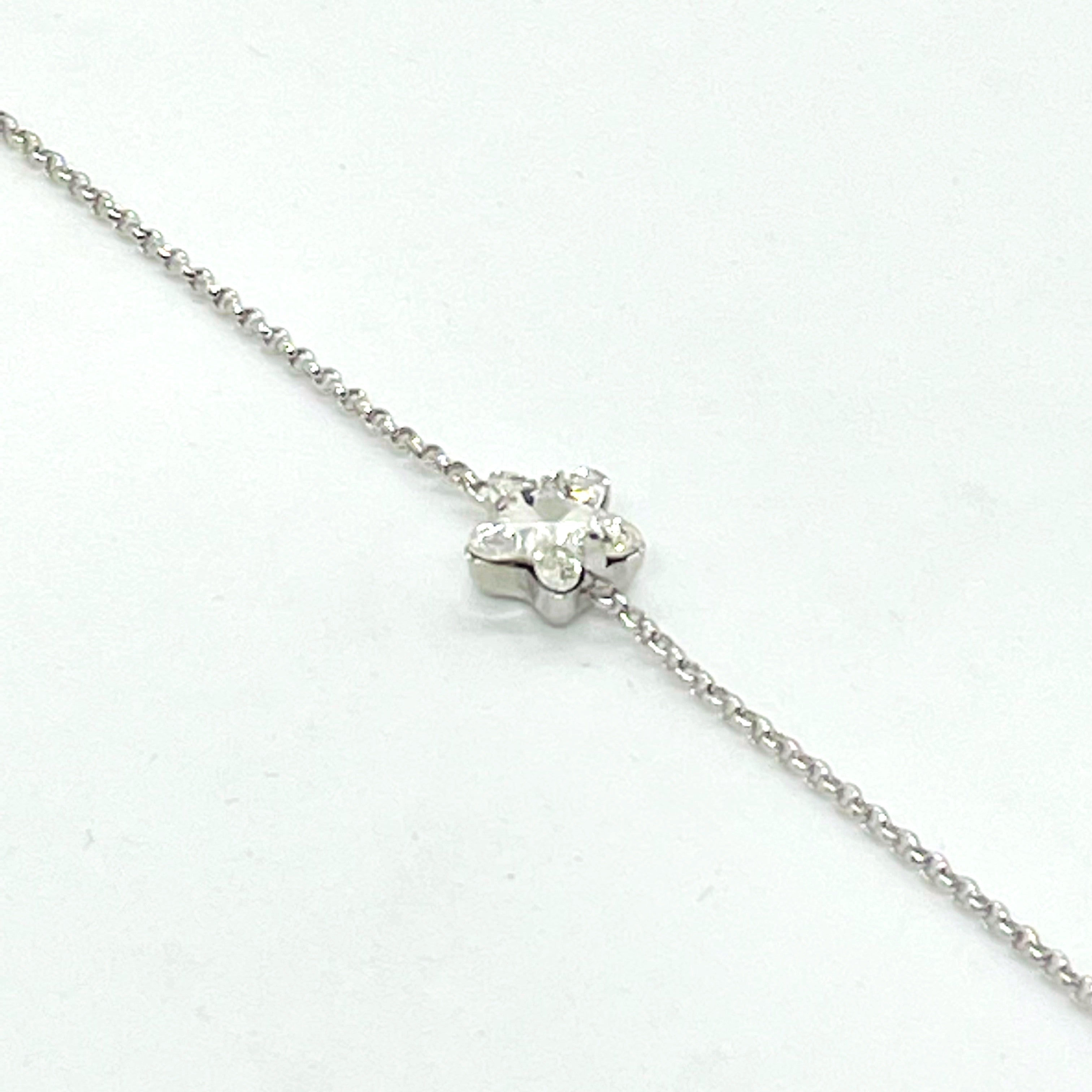 Bratara din argint 925 rodiat cu cristale Swarovski Bratara Lasardo Gioielli