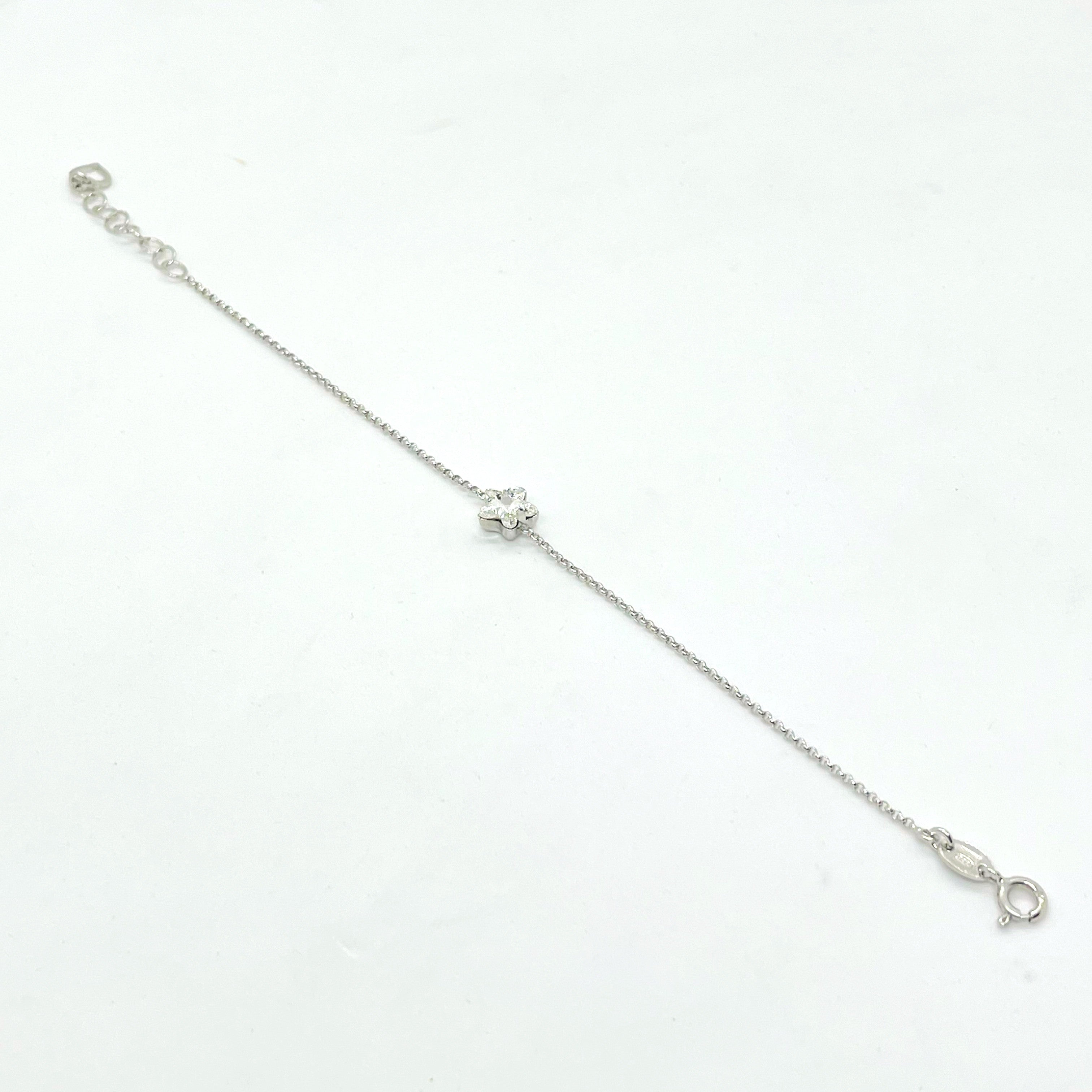 Bratara din argint 925 rodiat cu cristale Swarovski Bratara Lasardo Gioielli