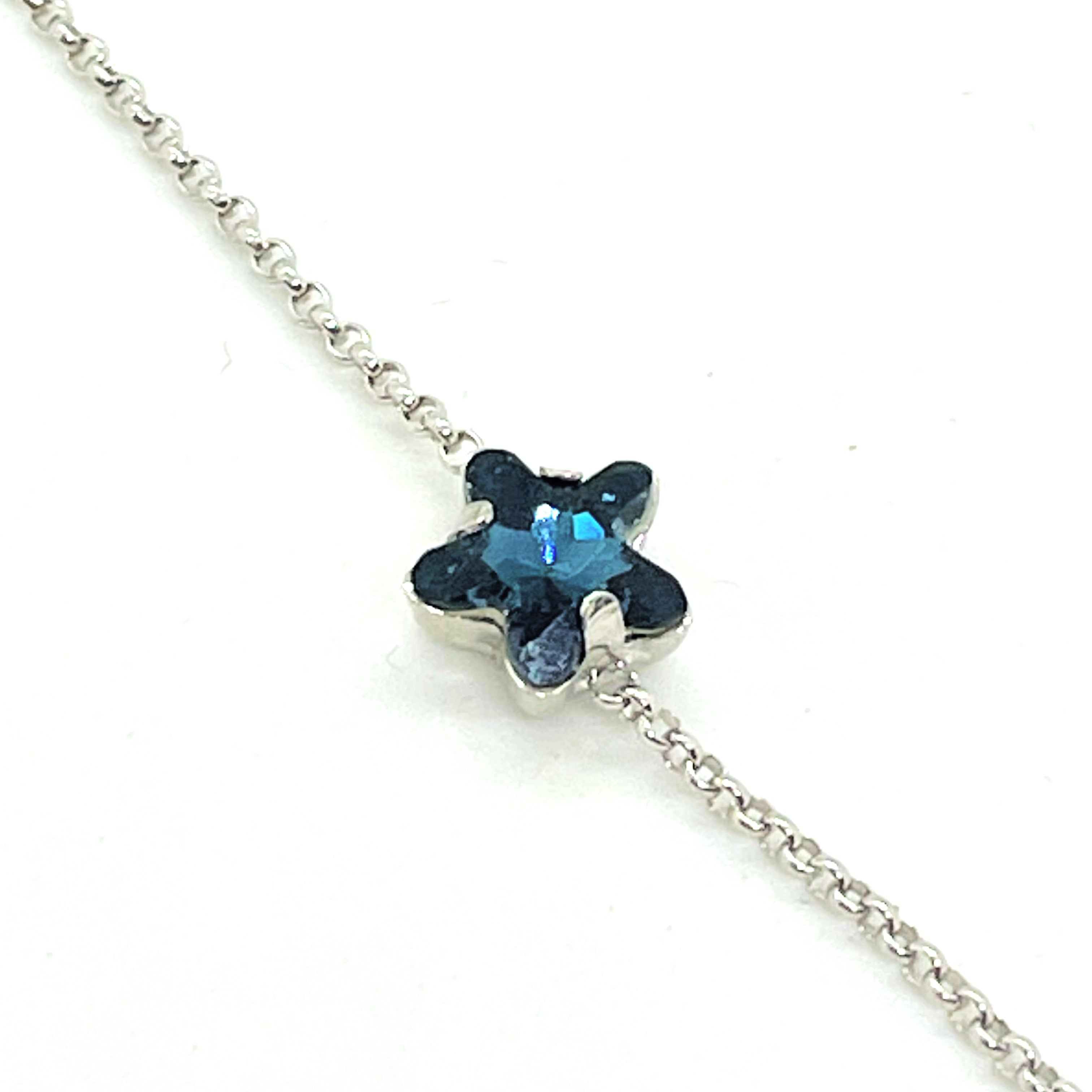 Bratara din argint 925 rodiat cu cristale Swarovski Bratara Lasardo Gioielli