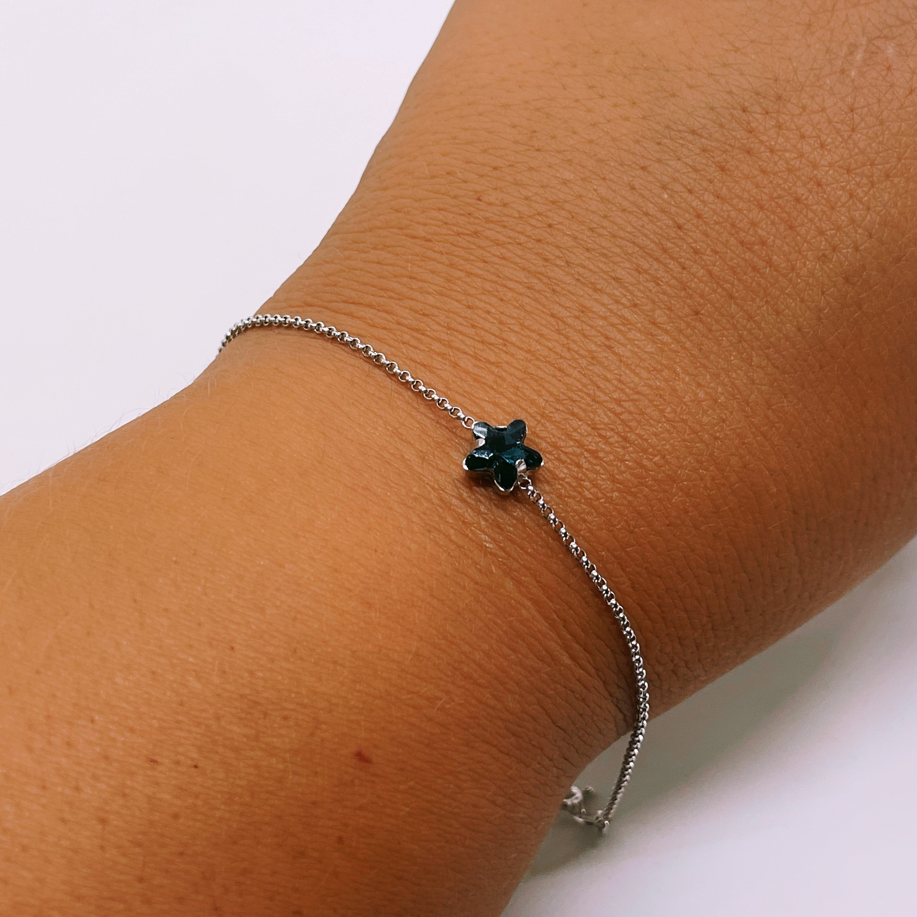 Bratara din argint 925 rodiat cu cristale Swarovski Bratara Lasardo Gioielli