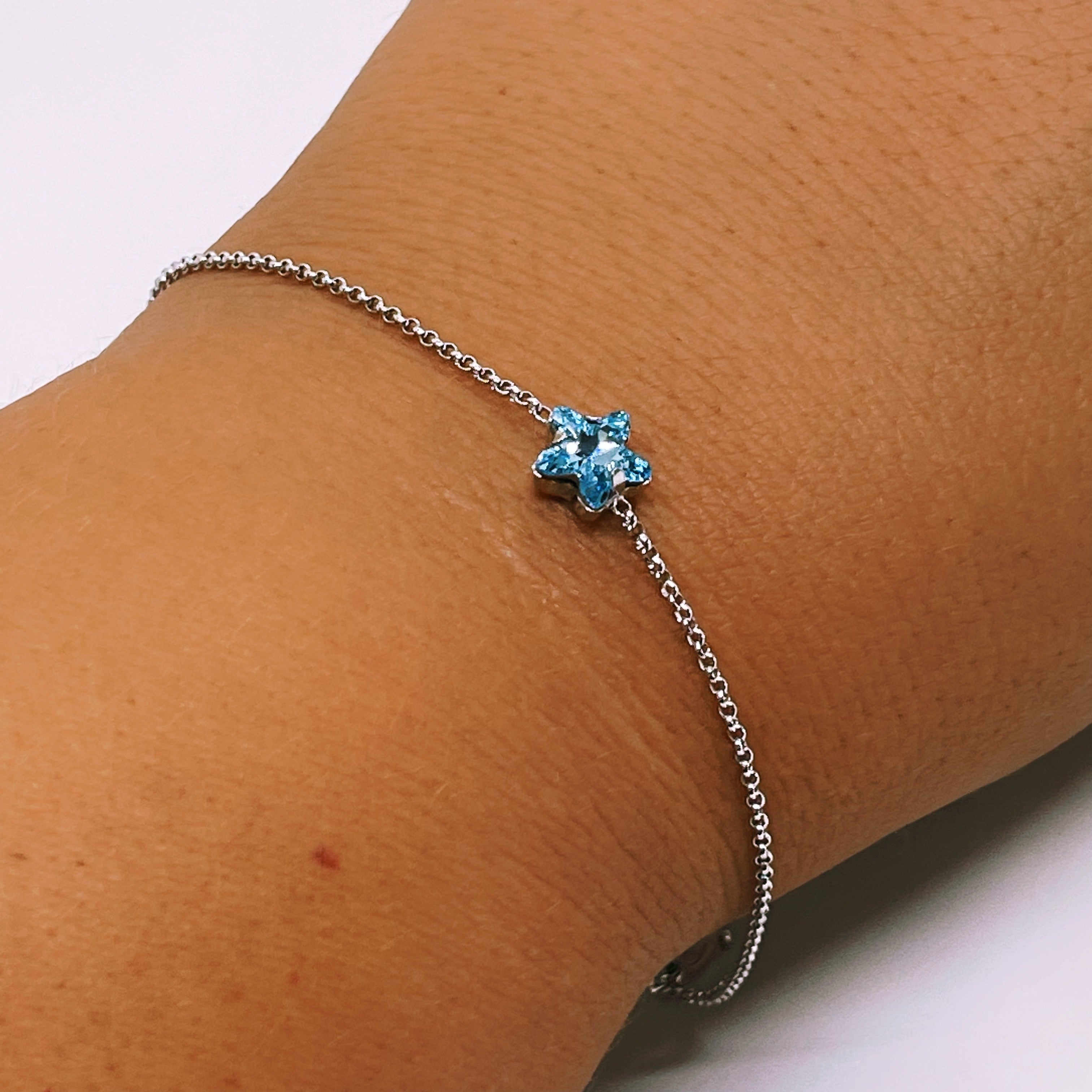 Bratara din argint 925 rodiat cu cristale Swarovski Bratara Lasardo Gioielli