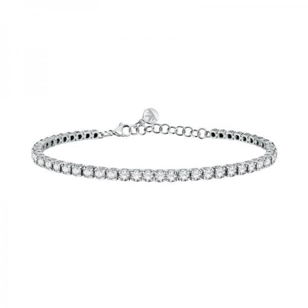 Bratara Tennis Morellato din argint 925 rodiat cu Diamante CZ albe 0.3 CM Bratara Lasardo Gioielli