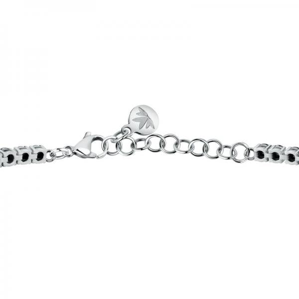 Bratara Tennis Morellato din argint 925 rodiat cu Diamante CZ albe 0.3 CM Bratara Lasardo Gioielli