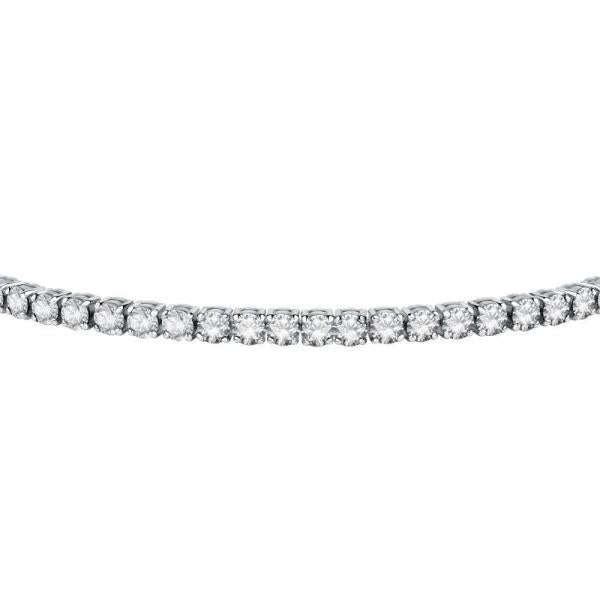 Bratara Tennis Morellato din argint 925 rodiat cu Diamante CZ albe 0.3 CM Bratara Lasardo Gioielli
