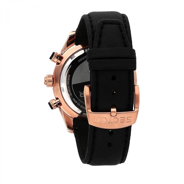 ceas barbatesc sector cadran rose curea silicon neagra