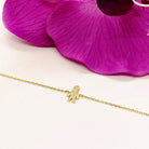 Bratara din argint 925 rodiat auriu cu baietel Bratara Lasardo Gioielli