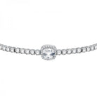 Bratara Tennis Morellato 3mm din argint 925 rodiat cu diamante CZ albe Bratara Lasardo Gioielli