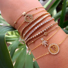 Bratara din argint 925 rodiat auriu cu baietel Bratara Lasardo Gioielli