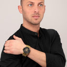 Ceas Barbatesc Maserati Colectia Potenza Curea Tip Mesh Aurie Ceas Lasardo Gioielli