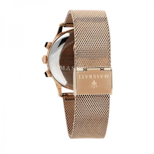 ceas barbatesc maserati curea mesh rose gold