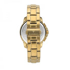 Ceas barbatesc Maserati colectia Successo curea metalica aurie si cadran negru Ceas Lasardo Gioielli