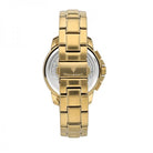 Ceas barbatesc Maserati colectia Successo curea metalica aurie si cadran albastru Ceas Lasardo Gioielli