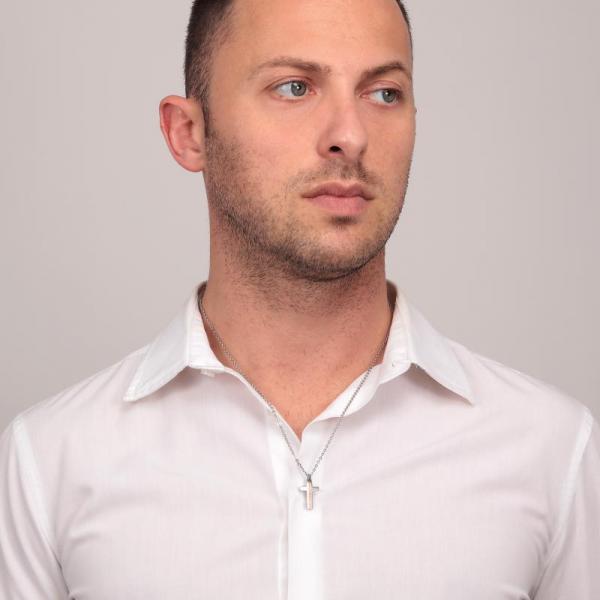 colier barbatesc cu cruce