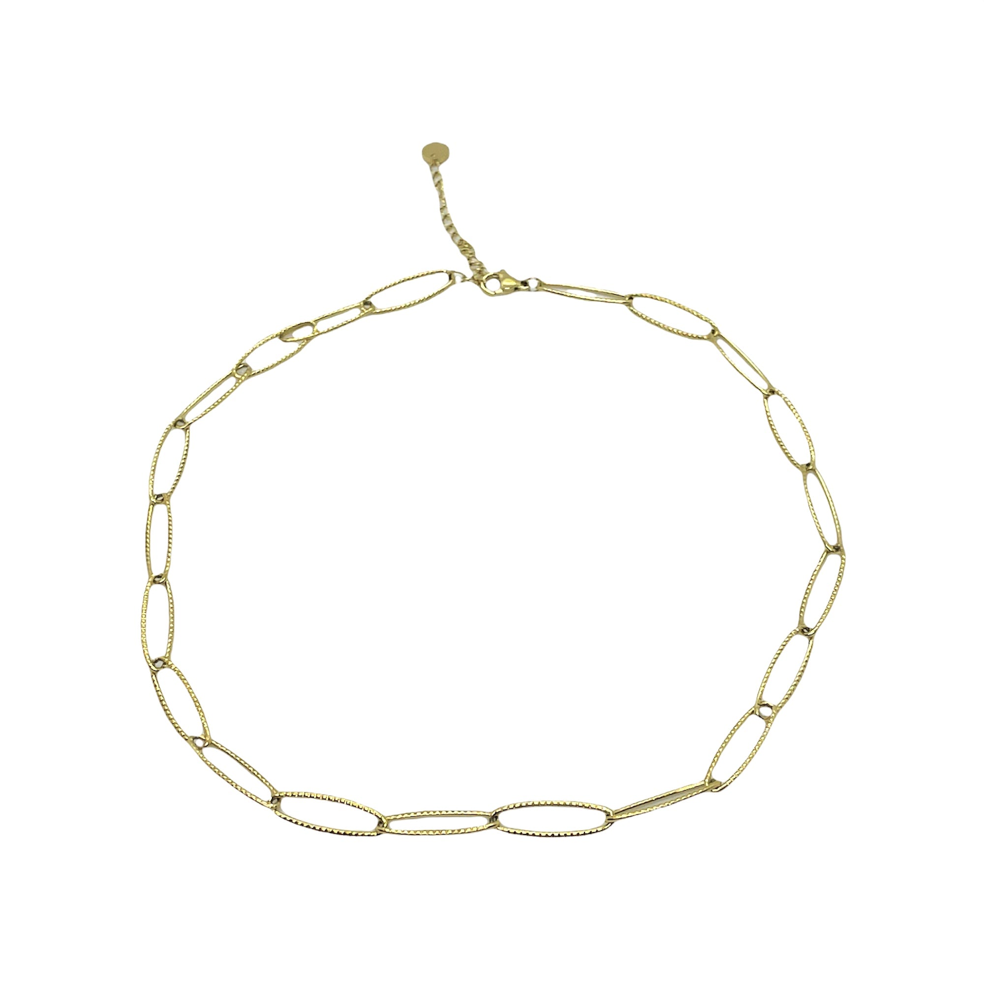 colier auriu cu zale