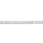 Bratara Tennis Argint 925 Rodiat 0.3 cm cu Diamante CZ Albe Round Cut Bratara Lasardo Gioielli