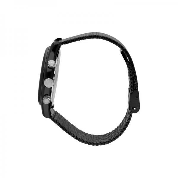 ceas barbatesc sector negru curea mesh