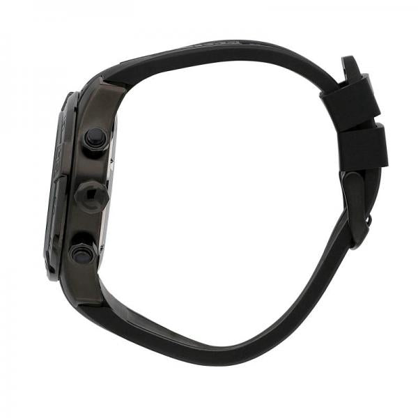 ceas barbatesc sector negru curea silicon