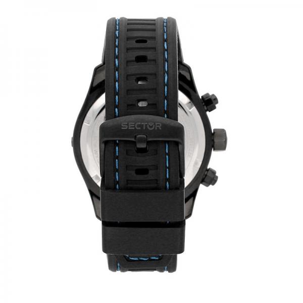 ceas barbatesc sector negru curea silicon