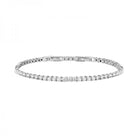 Bratara Tennis Morellato 3mm din argint 925 rodiat cu Diamante CZ albe Bratara Lasardo Gioielli