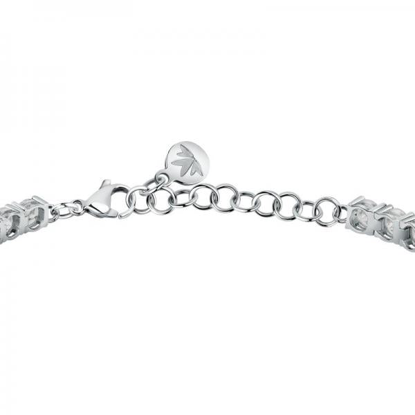 Bratara Tennis Morellato 4 mm din argint 925 rodiat cu Diamante CZ albe Bratara Lasardo Gioielli