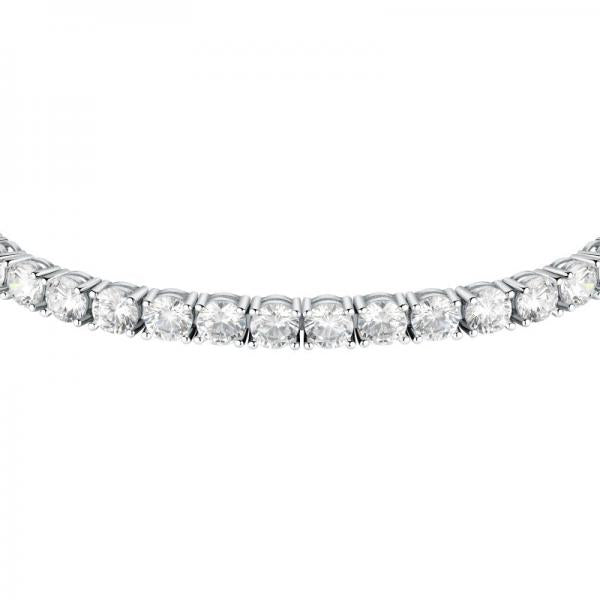 Bratara Tennis Morellato 4 mm din argint 925 rodiat cu Diamante CZ albe Bratara Lasardo Gioielli