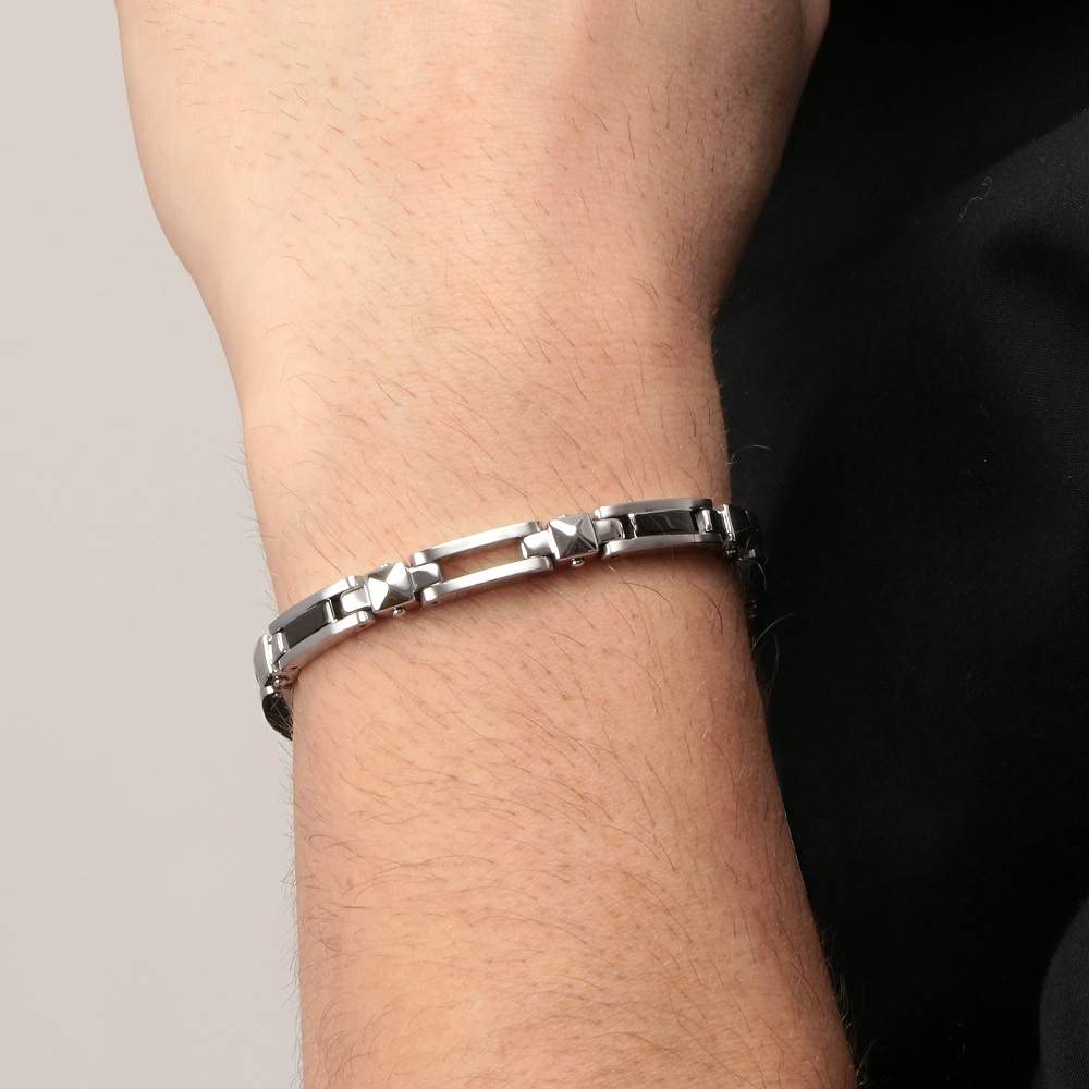 Brățară bărbătească Morellato Motown, purtată la încheietură, stil elegant și masculin