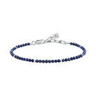 Bratara barbati Morellato Terra din otel inoxidabil 316L cu lapis lazuli bleumarin