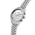 Ceas Barbatesc Sector 240 Chronograph Curea Metalica Argintie Cadran Argintiu Ceas Lasardo Gioielli