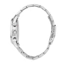 Ceas Barbati Sector 660 Cronograf Curea Metalica Argintie si Cadran Negru Ceas Lasardo Gioielli