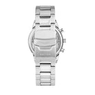 Ceas Barbati Sector 660 Cronograf Curea Metalica Argintie si Cadran Negru Ceas Lasardo Gioielli