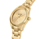 Ceas Barbatesc Sector 240 Quartz Curea Metalica Aurie si Cadran Auriu Ceas Lasardo Gioielli