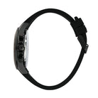 Ceas Barbatesc Sector 230 Cronograph Curea Silicon Neagra si Cadran Negru Ceas Lasardo Gioielli