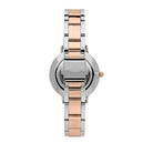 Bratara bicolor rose gold si argintie a ceasului Morellato 1930, otel inoxidabil, finisaj elegant