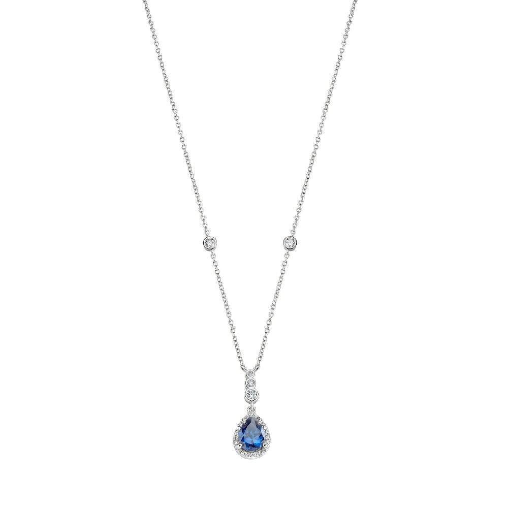 colier dama argint safir morellato