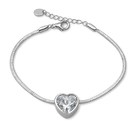 brtara think positive cu inima diamant cz